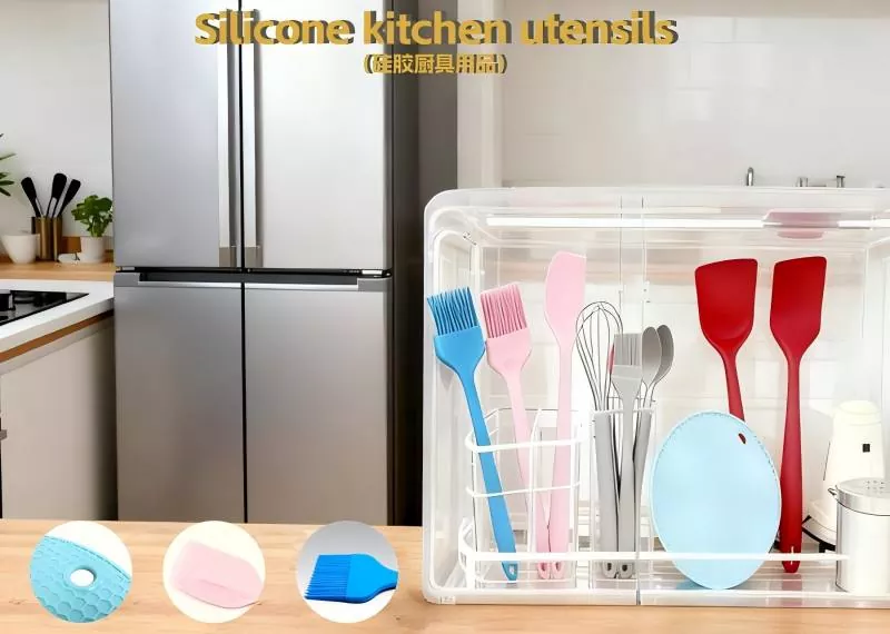 Cozinha Essencial! Por que os utensílios de cozinha de silicone líquido de qualidade alimentar são tão populares?